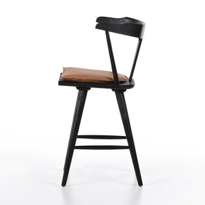 Belfast - Ripley Stool W Cushion-Black Oak-Counter