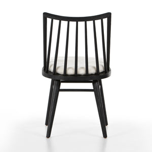 Belfast - Lewis Windsor Chair W Cushion-Black Oak