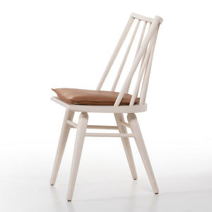 Belfast - Lewis Windsor Chair W Cushion-Off White