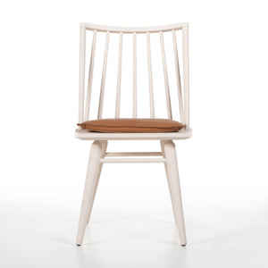 Belfast - Lewis Windsor Chair W Cushion-Off White