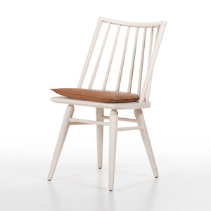 Belfast - Lewis Windsor Chair W Cushion-Off White