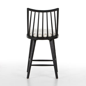 Lewis Windsor Stool W Cushion-Bl-Counter