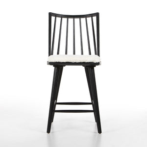 Lewis Windsor Stool W Cushion-Bl-Counter
