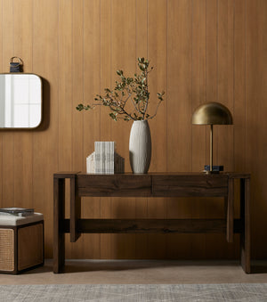 Zandra Table Lamp - Black Italian Marble