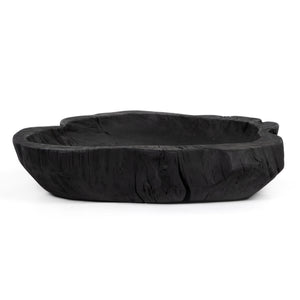 Live Edge Tray-Carbonized Black