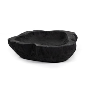 Live Edge Tray-Carbonized Black