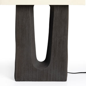 Cuit Table Lamp-Textured Matte Black