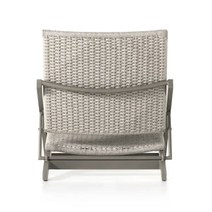 Allister Outdoor Folding Chair-Slate