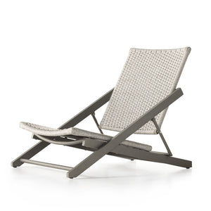 Allister Outdoor Folding Chair-Slate