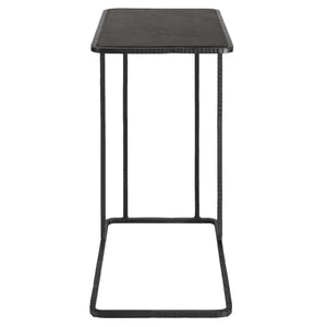 Uttermost Cavern Stone & Iron Accent Table