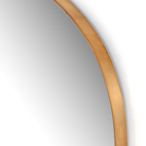 Georgina Wide Mirror-Polished Brass