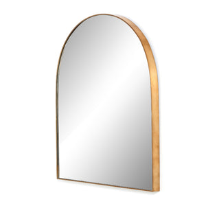 Georgina Wide Mirror-Polished Brass