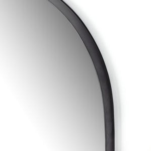 Georgina Wide Mirror-Iron Matte Black