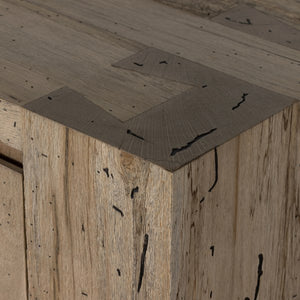 Abaso Sideboard-Rustic Wormwood Oak