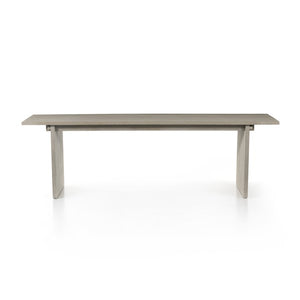 Belton Outdoor Dining Table-99"-Grey