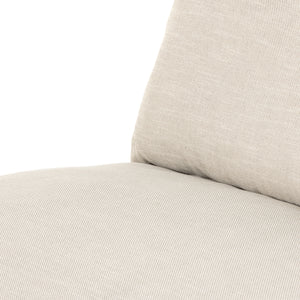 Grant Armless Sofa-94"-Ashby Oatmeal