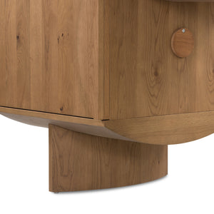 Pickford Desk-Dusted Oak Veneer
