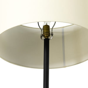 Wren Floor Lamp-Reactive White Glaze