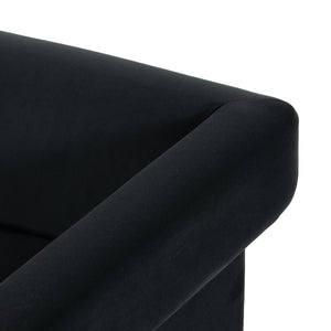 Cairo Chair-Modern Velvet Smoke