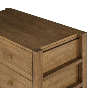 Meadow 5 Drawer Dresser-Tawny Oak