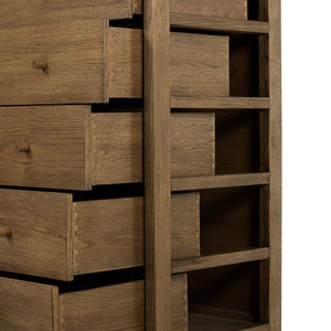 Meadow 5 Drawer Dresser-Tawny Oak