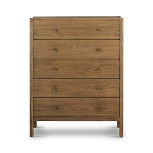 Meadow 5 Drawer Dresser-Tawny Oak