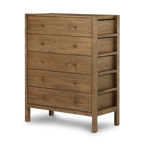 Meadow 5 Drawer Dresser-Tawny Oak