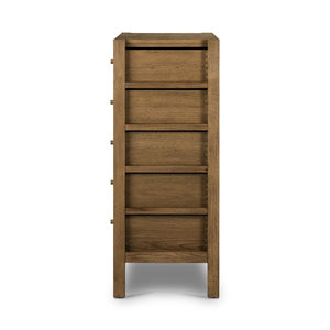 Meadow 5 Drawer Dresser-Tawny Oak