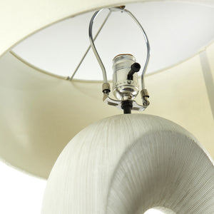 Komi Table Lamp-Textured Matte White