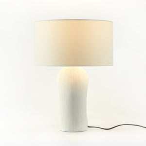 Komi Table Lamp-Textured Matte White