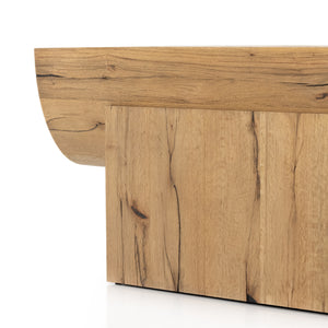 Elbert Console Table-Natural Oak