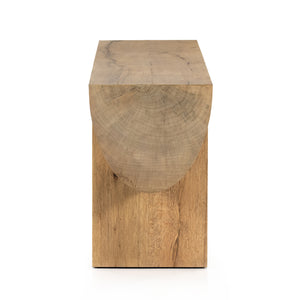 Elbert Console Table-Natural Oak