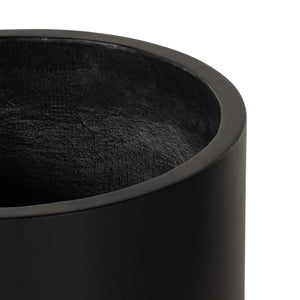 Hank Planter-Black Concrete