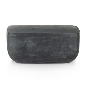 Basil Square Coffee Table-Aged Grey