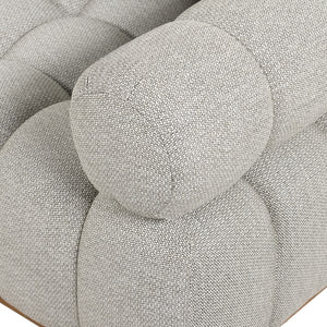 Roma Outdoor 3pc Sectional W/Ottoman-Ash