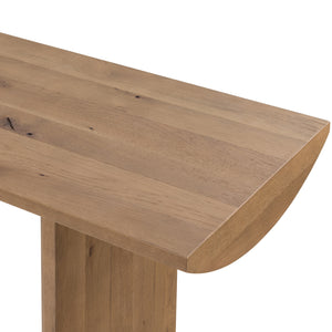 Pickford Console Table-Dusted Oak Veneer