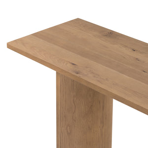 Pickford Console Table-Dusted Oak Veneer