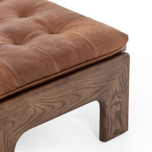 Halston Ottoman-Heirloom Sienna