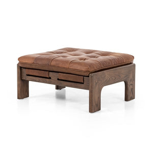 Halston Ottoman-Heirloom Sienna