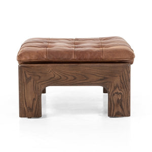 Halston Ottoman-Heirloom Sienna