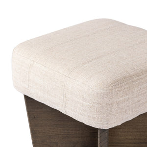 Chaz Small Ottoman-Alcala Sand
