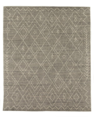 Nador Morrocan Hand-Knotted Rug-GR-10X14