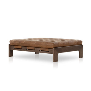 Halston Cocktail Ottoman-Heirloom Sienna