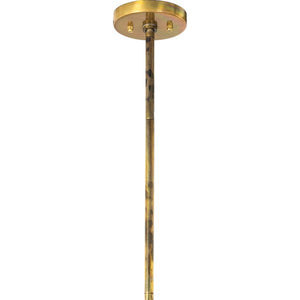 Clement Chandelier-Burnt Brass