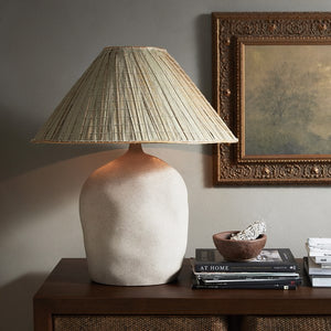 Cobb Table Lamp-Sand Porcelain