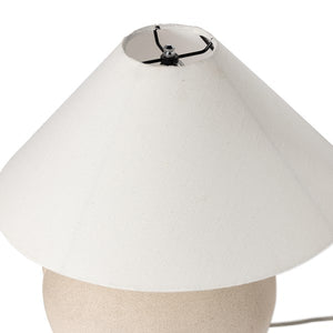 Mays Table Lamp-Light Sand Porcelain