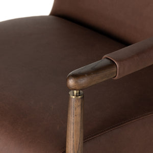 Markia Chair-Brickhouse Dark Brown