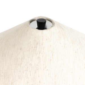 Innes Tapered Shade Table Lamp-Mtte Blk