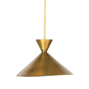 Clement Large Pendant-Burnt Brass