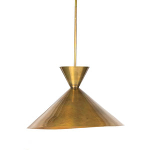 Clement Large Pendant-Burnt Brass